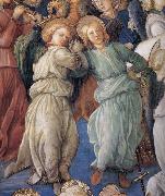 Fra Filippo Lippi Details of The Coronation of the Virgin oil